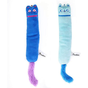 2 Pack Catnip Toys with Bell and Crinkle Paper